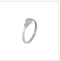 Anneau Femme in Or Zircone A721B10 AN